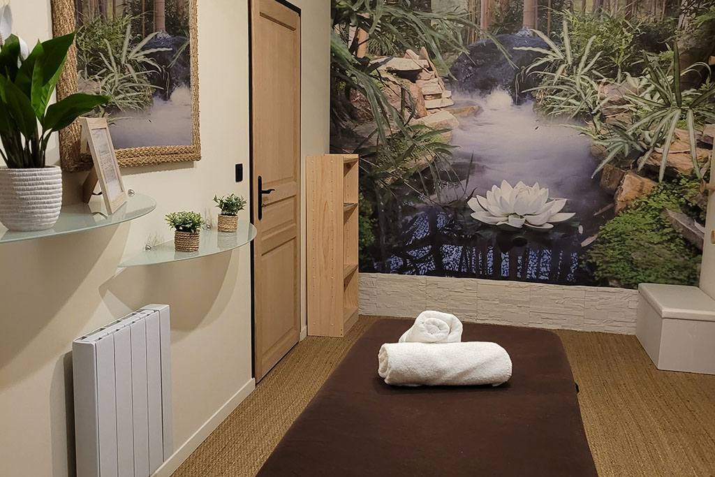 Salle Jade de l'espace Cocooning du Cosnier